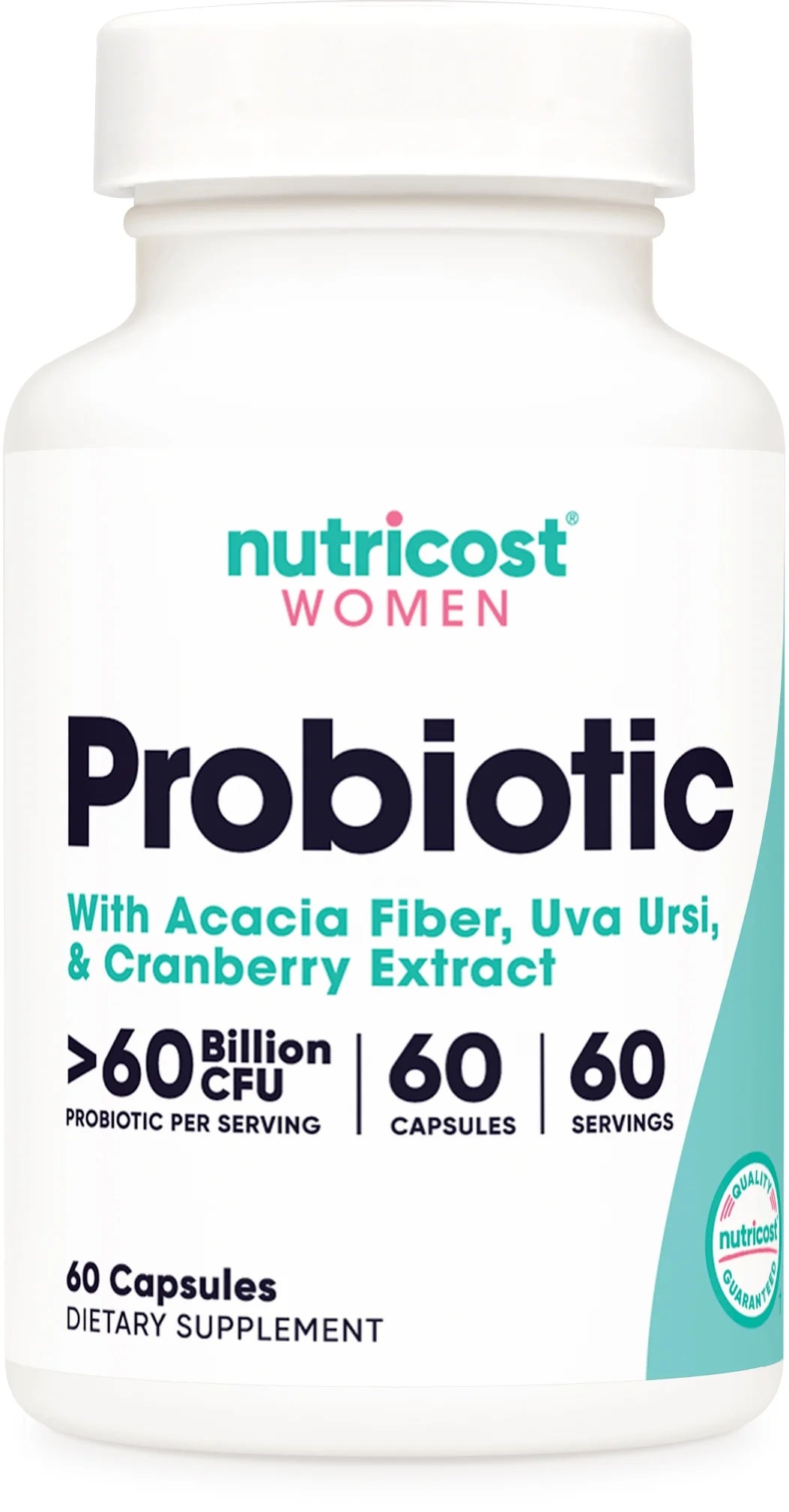 Nutricost's Probiotic for Women 60 Billion CFU, 60 Capsules - Probiotic Supplement