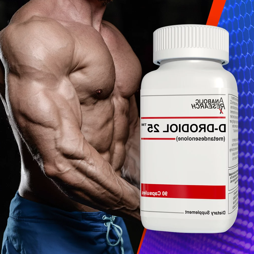 D-Drodiol 25 - Supplement for Mass, Muscle Repair and Growth - 90 Capsules