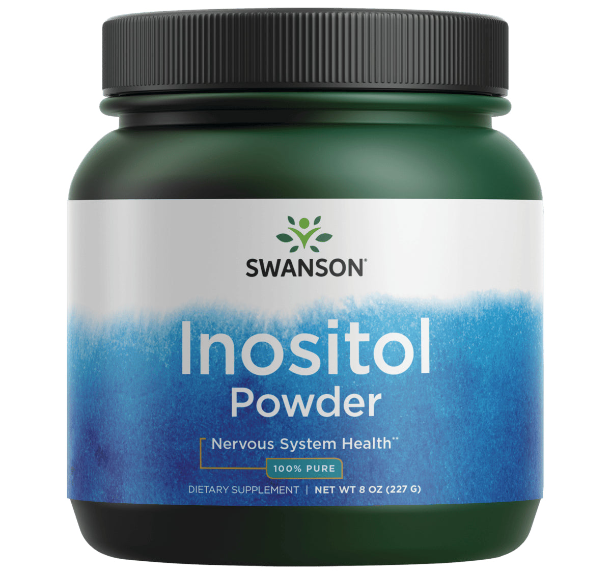 100% Pure Inositol Powder - Natural Supplement Promoting Focus, Mental Relaxation & Mood Support - Supports Nervous System & Cellular Health - (8Oz)