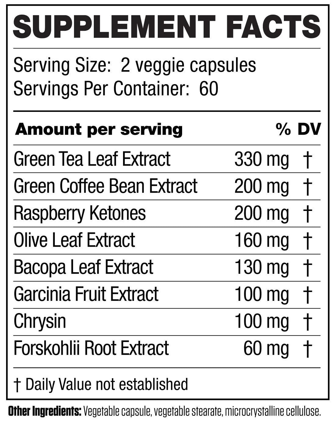 Invigor8 Natural Fat Burner