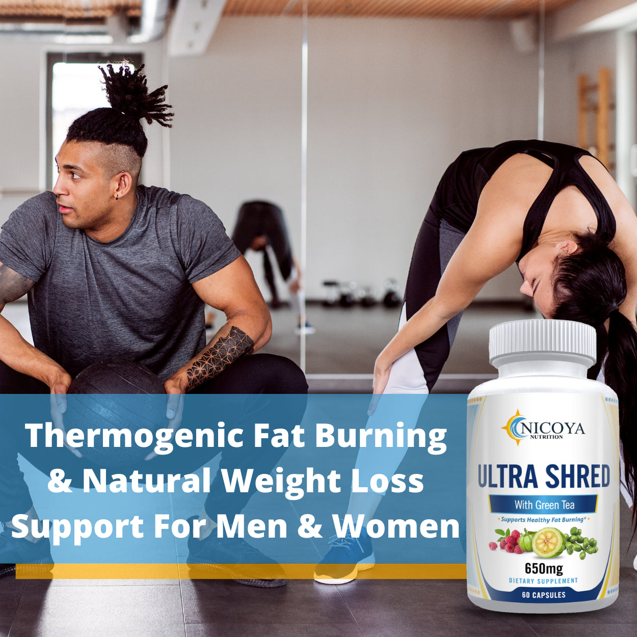 Thermogenic Fat Burner, for Superior Weight Loss, Energy, & Metabolism Booster