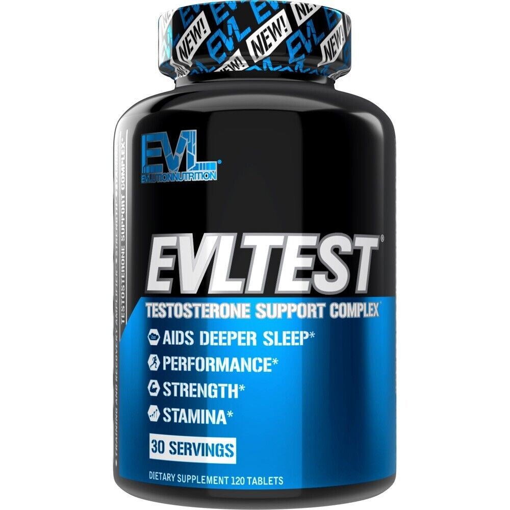 EVLTEST 120Ct by EVL: Hardcore Testosterone Booster & Performance Enhancer