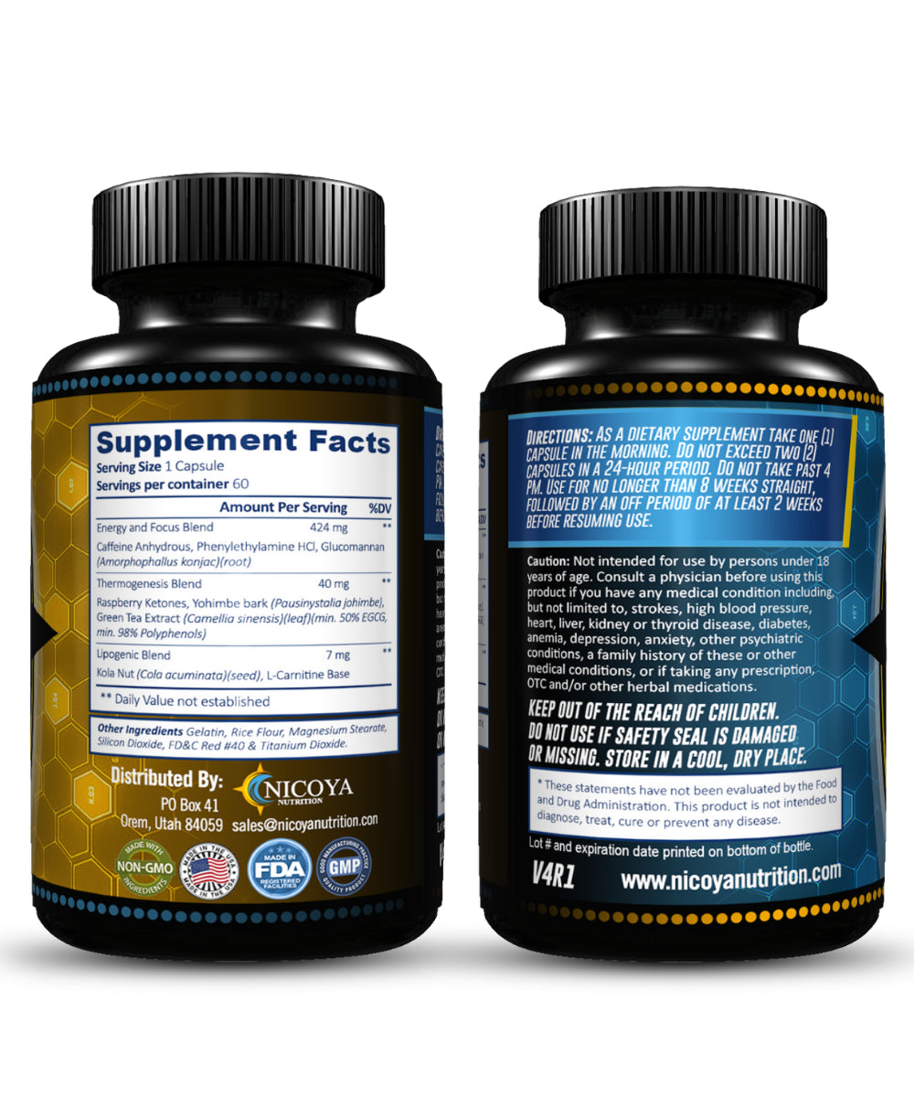 OXY BURN - Thermogenic Weight Loss & Fat Burner