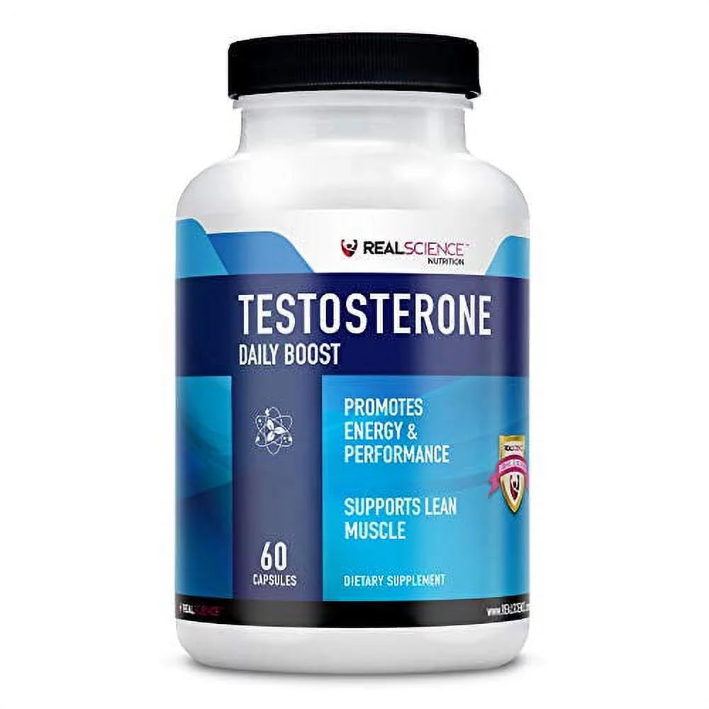 DAILY BOOST Free Testosterone Booster for Men - Strongest Supplement for Muscle Growth & Bodybuilding