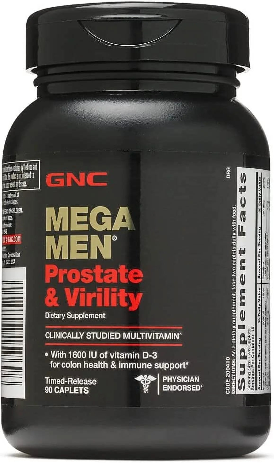 Mega Men Prostate and Virility | Supports Optimal Sexual Health and Prostate Health | 90 Caplets