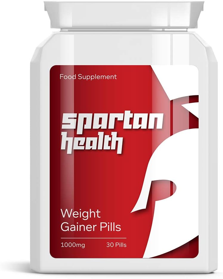 SPARTAN HEALTH Weight Gainer Pills – Put ON Size Bulking Pill GAIN Size & Muscle