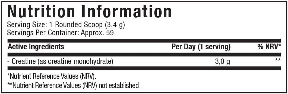 MuscleTech Platinum 100% Creatine Monohydrate Powder, Pure Creatine, Increase Performance & Strength, Workout Supplement For Men & Women, 59 Servings, 200g, Unflavoured