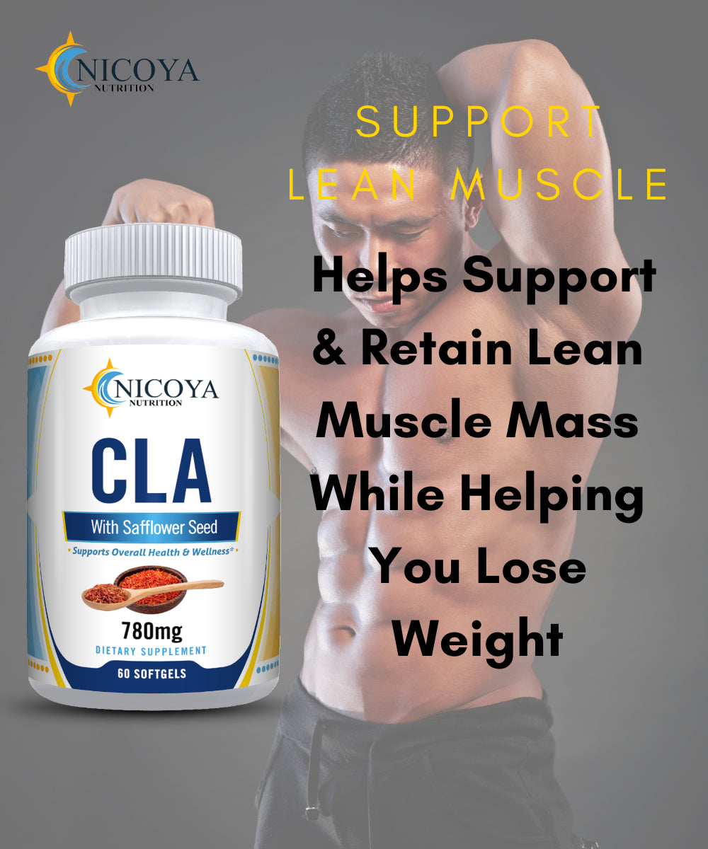 CLA - Conjugated Linoleic Acid Stim-Free Weight Loss & Fat Burner, Lean Muscle