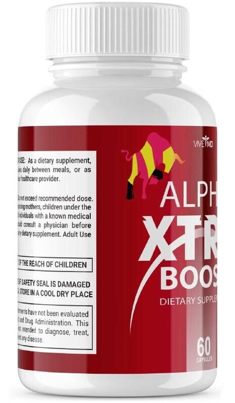 Alpha Xtra Boost Dietary Supplement - Official Formula (2 Pack)