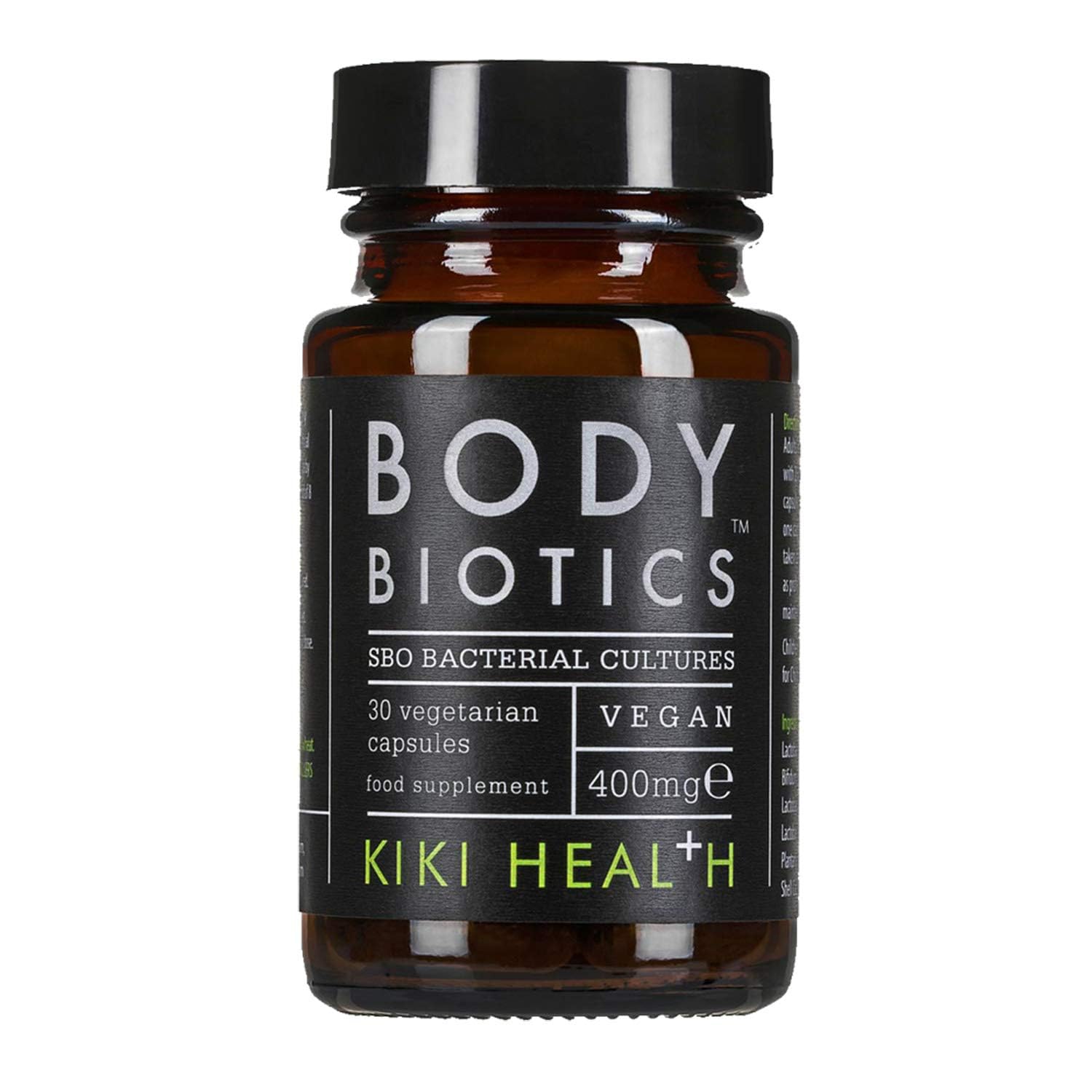 KIKI Health Body Biotics for Men & Women | Probiotics Supplement | Strengthens Digestive & Gut Health | Reduces Bloating | Dietary Probiotics for Colon & Immune Health | Promotes Wellness (120 Count)