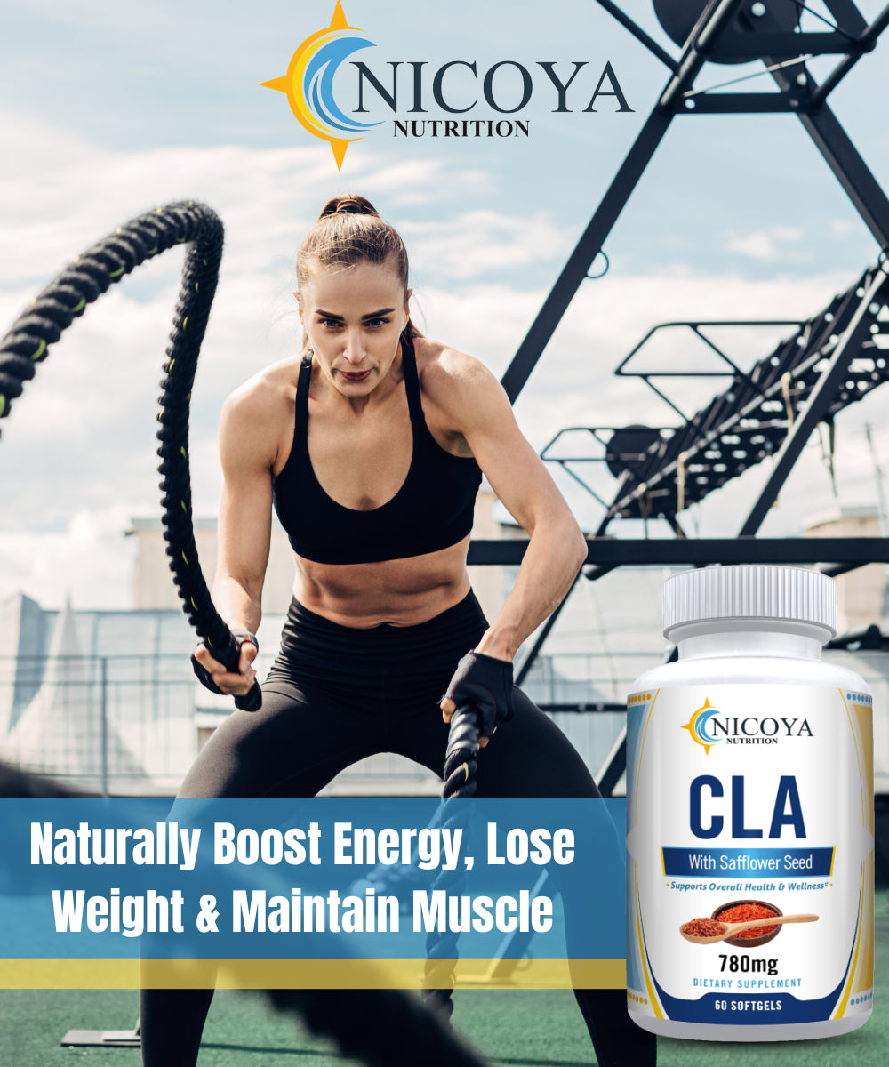 CLA - Conjugated Linoleic Acid Stim-Free Weight Loss & Fat Burner, Lean Muscle