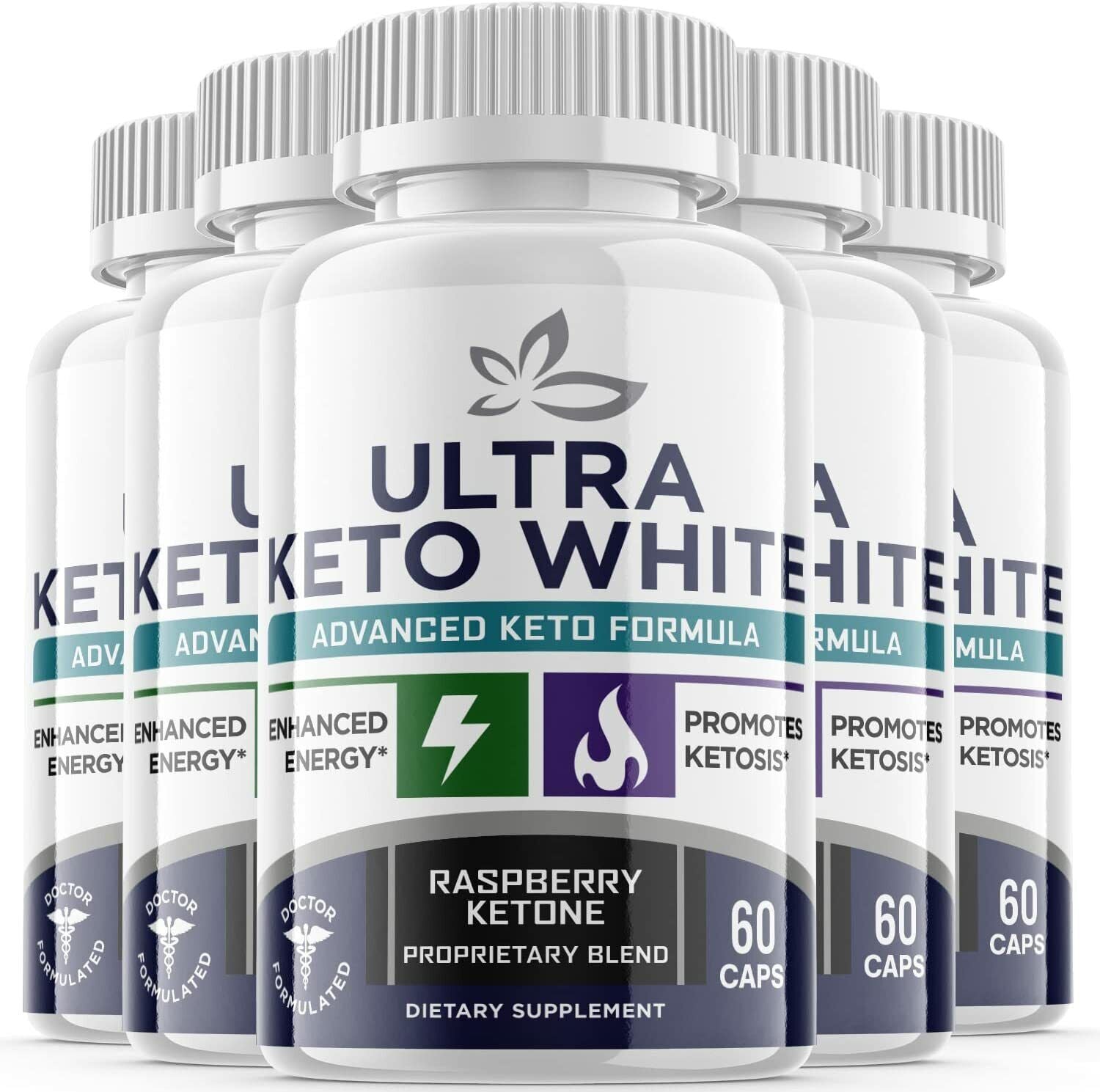 5-Ultra Keto White Keto Pills – Weight Loss Fat Burner & Appetite Suppressant