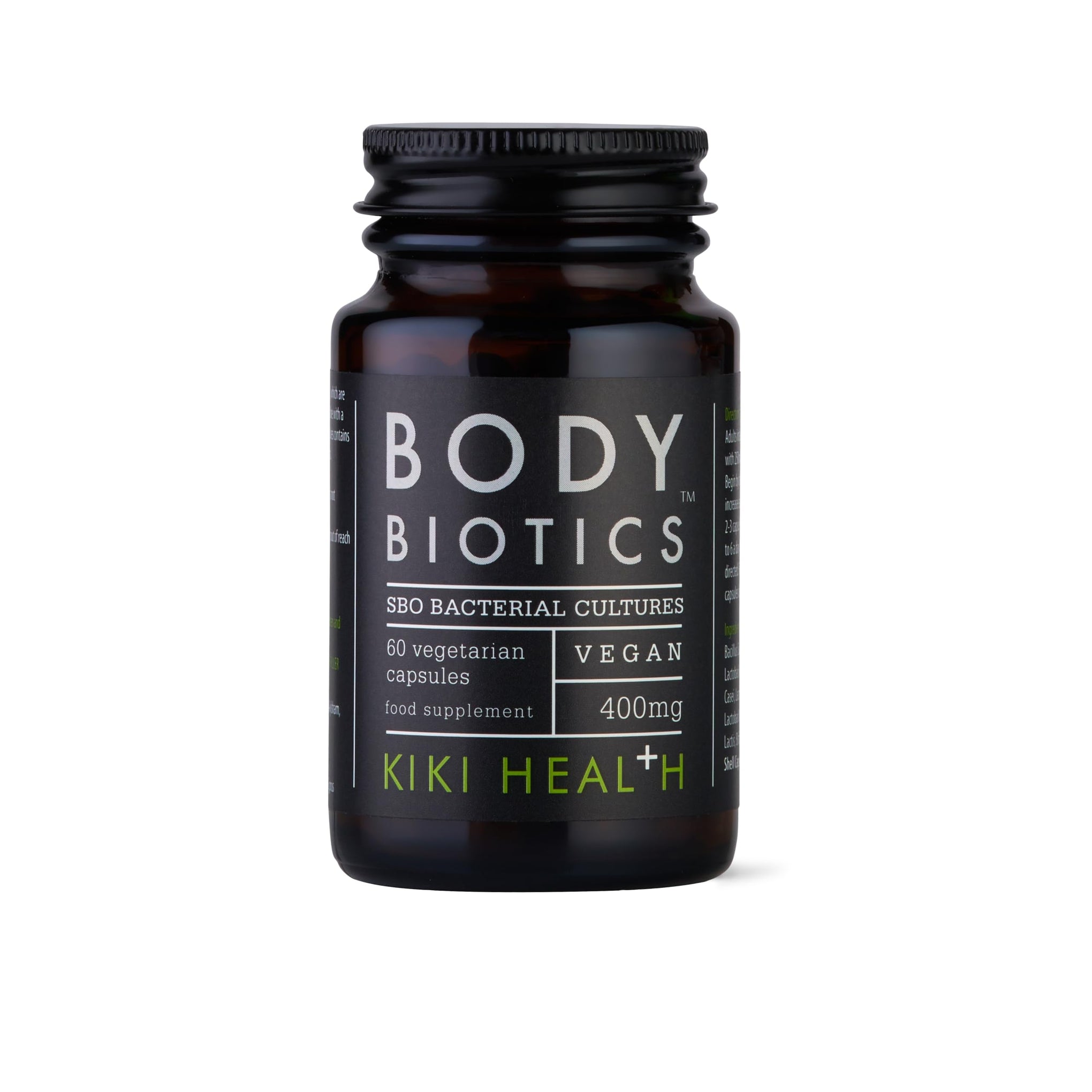 KIKI Health Body Biotics for Men & Women | Probiotics Supplement | Strengthens Digestive & Gut Health | Reduces Bloating | Dietary Probiotics for Colon & Immune Health | Promotes Wellness (120 Count)