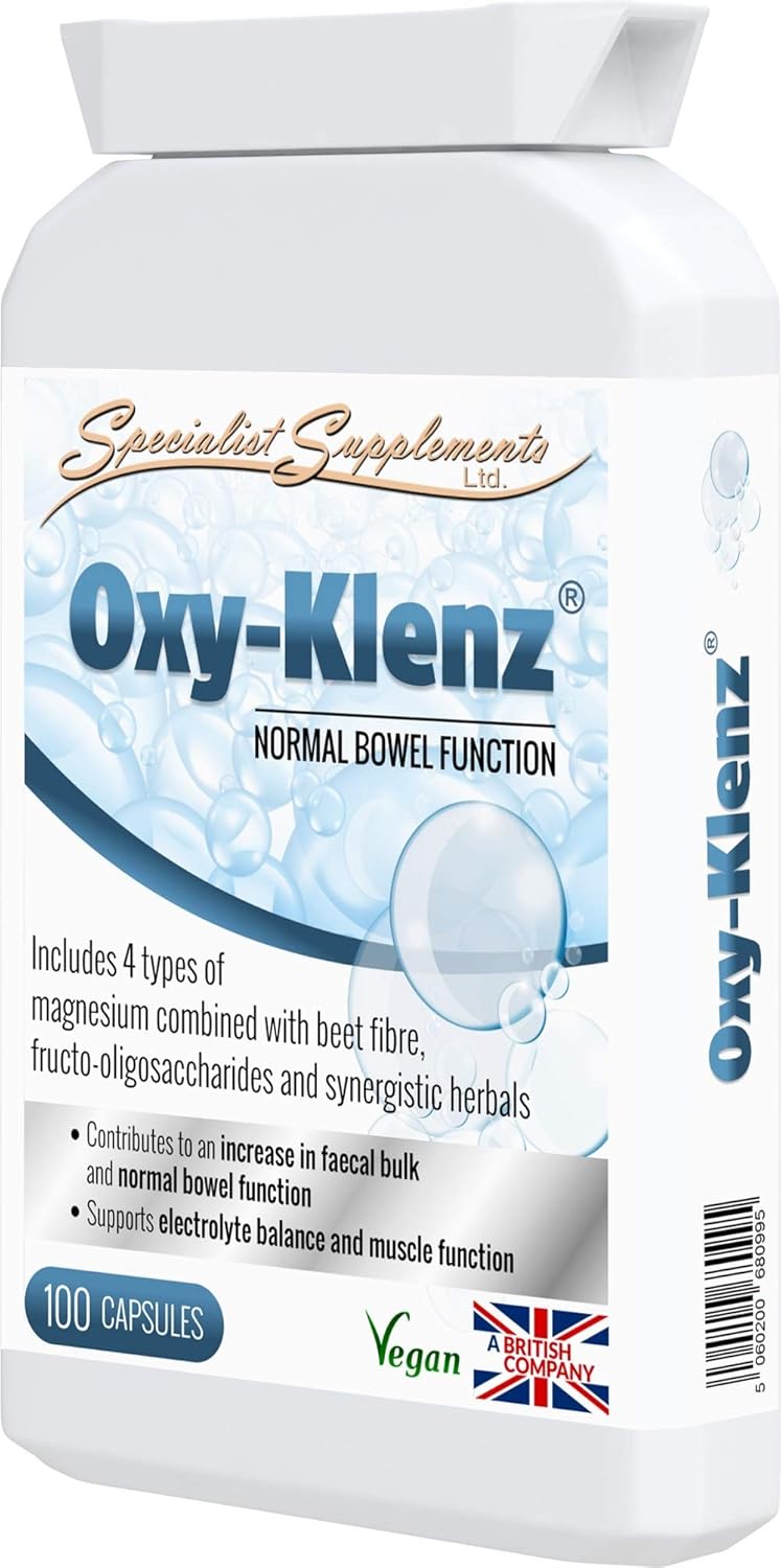 Specialist Supplements Oxy-Klenz Healthy Bowel Function 100 Capsules