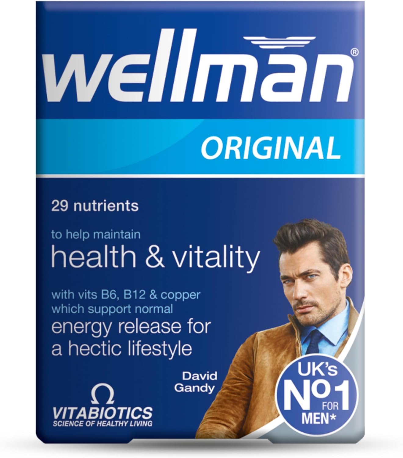 Original Multivitamin Tablets for Men, Wellman