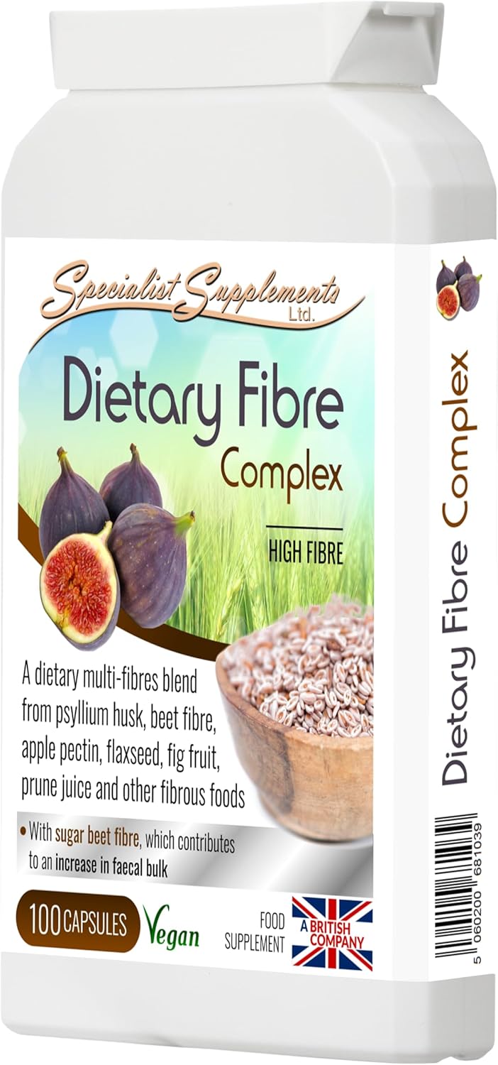 Specialist Supplements Dietary Fibre Complex 100 Capsules