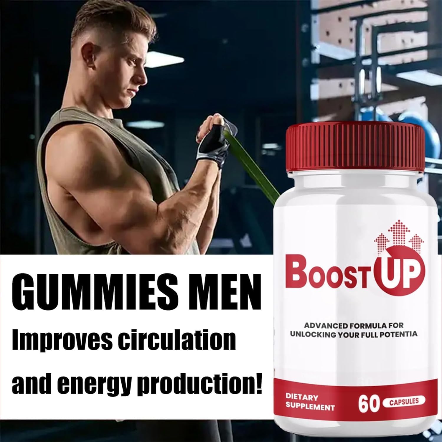 BoostUp for Men - BoostUp Capsule, Natural BoostUp Supplement, Natural BoostUp Supplement for Men,Rediscover Your Energy and Confidence (1)