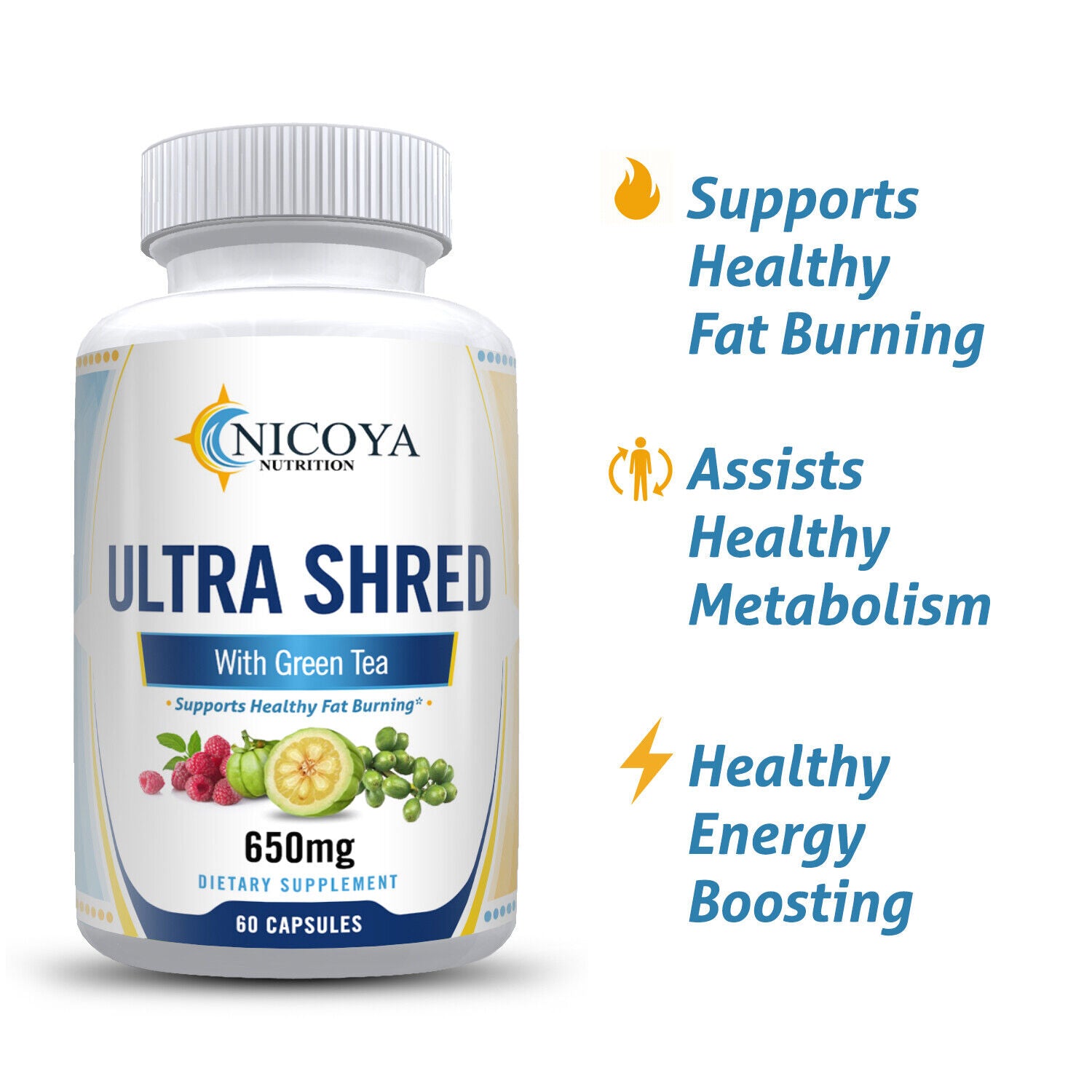 Thermogenic Fat Burner, for Superior Weight Loss, Energy, & Metabolism Booster