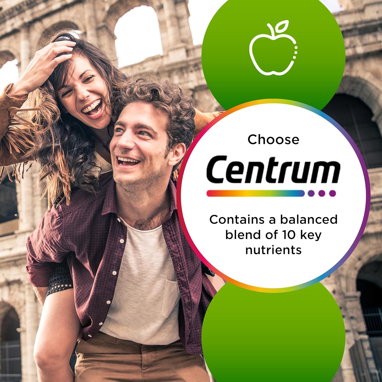 Centrum MultiGummies, Multivitamin Gummies for Men and Women, Cherry, 30 Tablets, Berry & Orange Natural Fruit Flavouring, includes Essential Vitamins C, D & B12