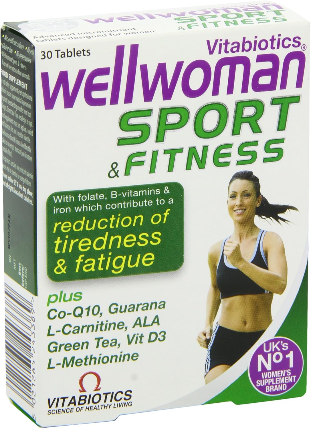 Wellwoman Vitabiotics Sport and Fitness - 30 Tablets