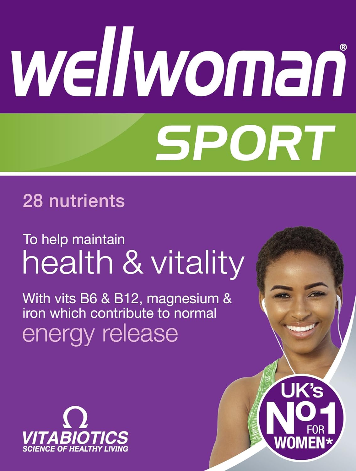 Wellwoman Vitabiotics Sport and Fitness - 30 Tablets