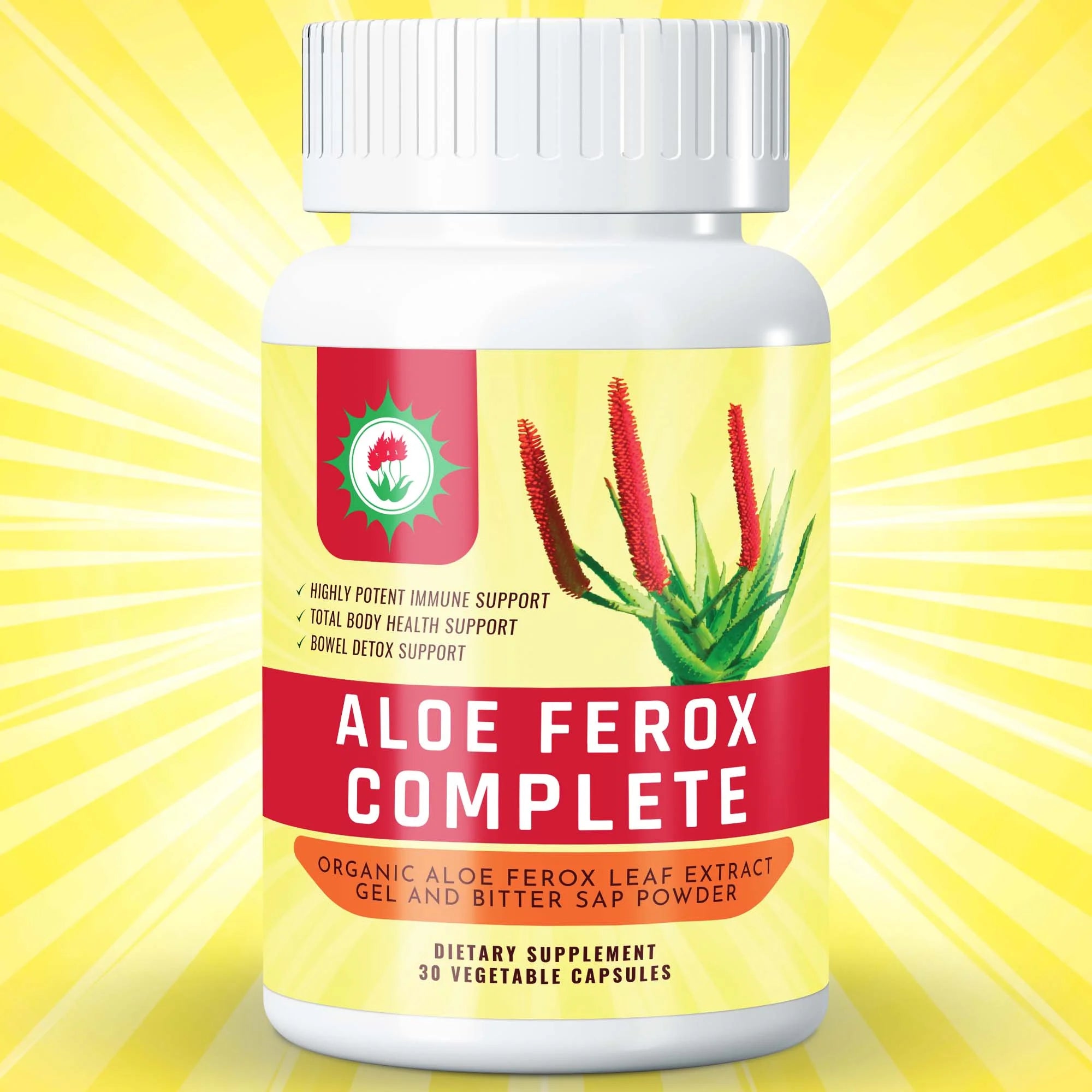 Aloe Ferox Complete Dietary Supplement 30 Vegetable Capsules