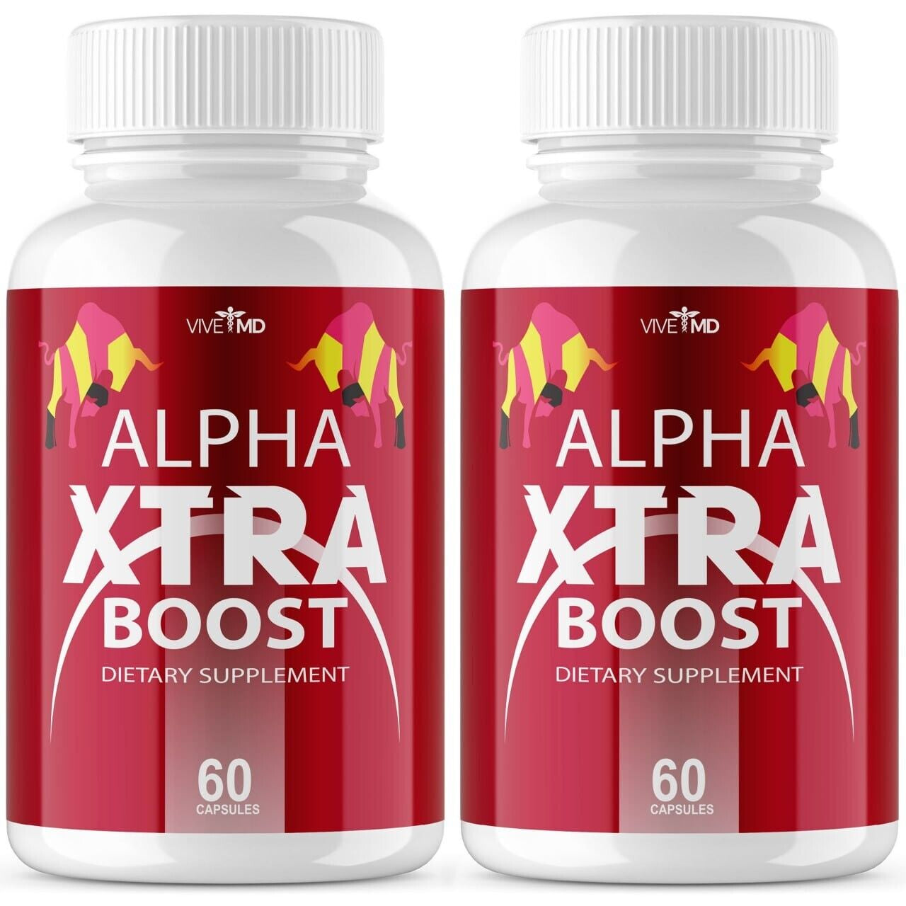 Alpha Xtra Boost Dietary Supplement - Official Formula (2 Pack)