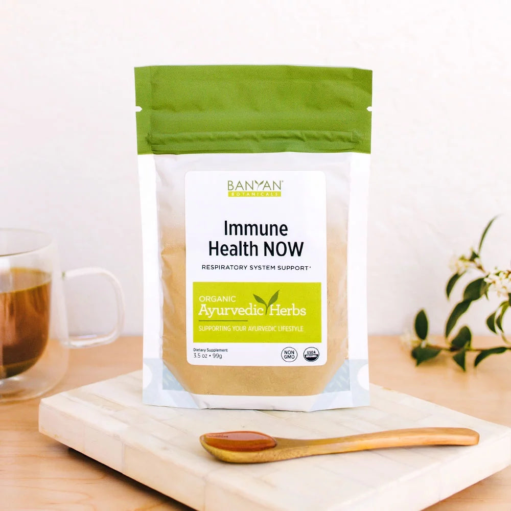 Immune Health Now – Organic Herbal Immune Booster - Powdered Mix of Herbs for Lungs, Respiratory & Immune System Support