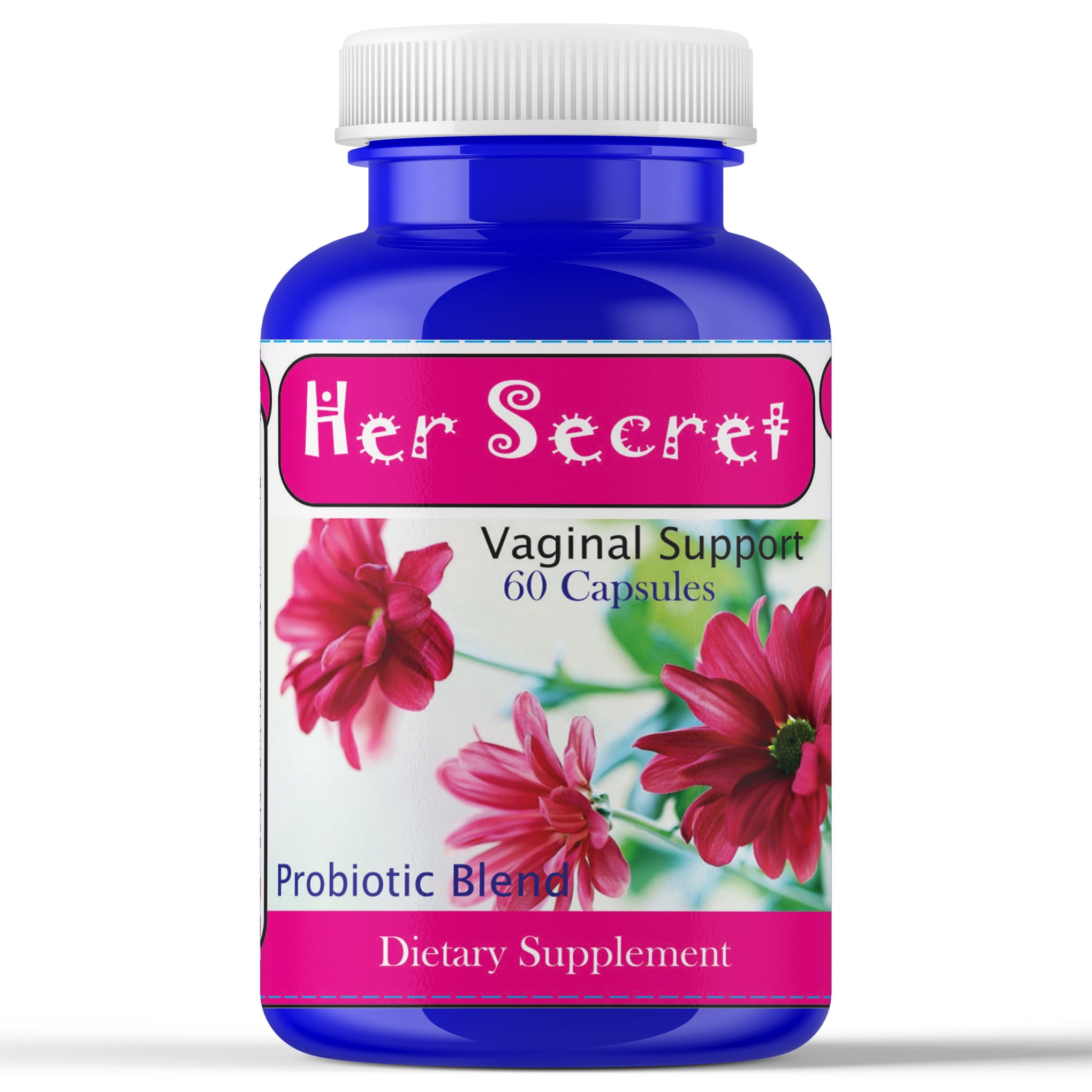 Her Secret Pro-Life Health Probiotics for Women, 5 Billion CFU, Vegan, Pack of 1, 60 Count