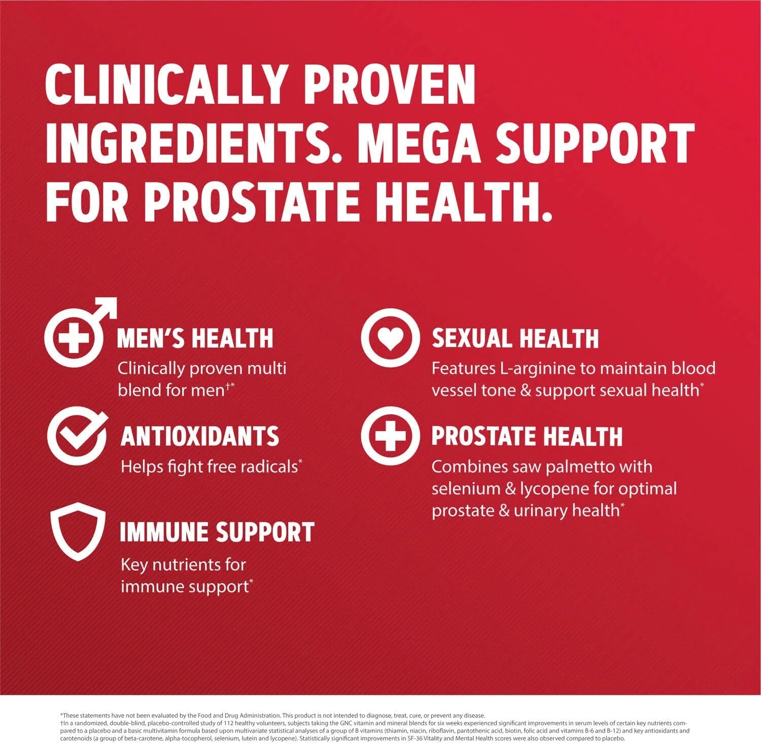 Mega Men Prostate and Virility | Supports Optimal Sexual Health and Prostate Health | 90 Caplets