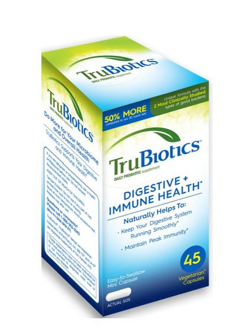 TruBiotics, Daily Probiotic Supplement for Digestive and Immune Health, Men and Women