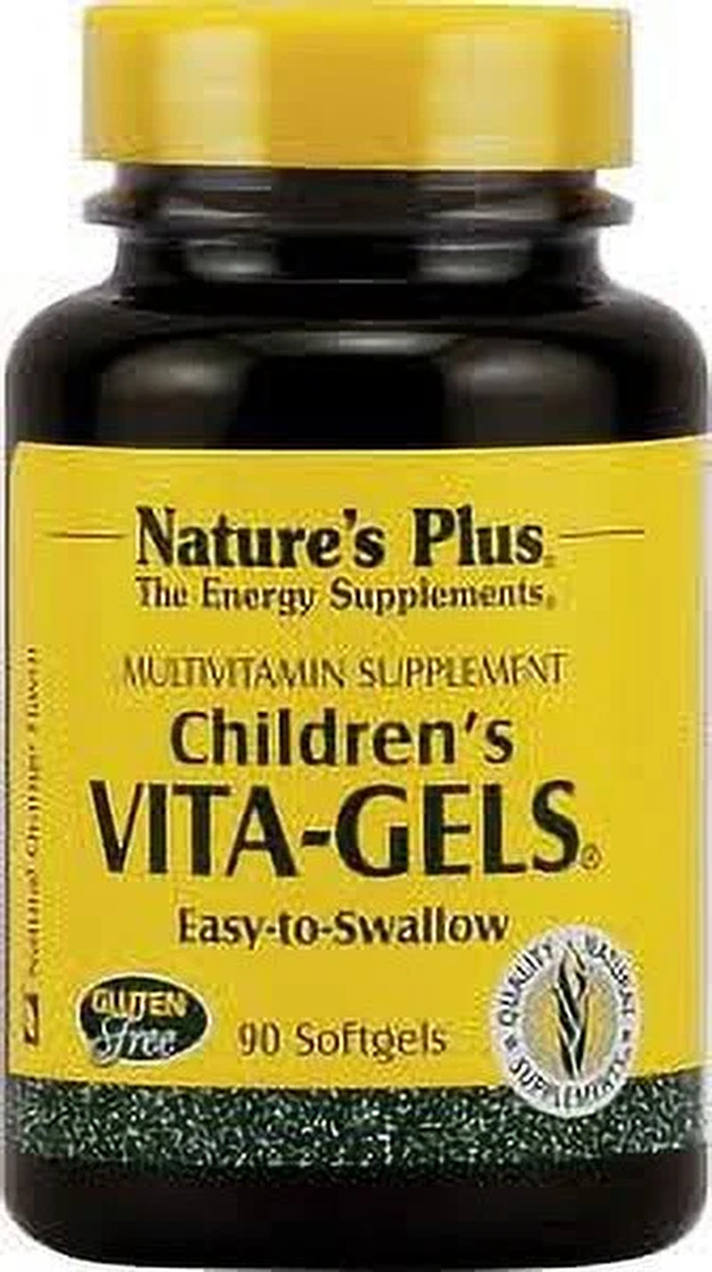 Children'S Vita-Gels, Multivitamin Supplement, Natural Orange, 90 Softgels